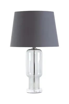 Настольная лампа Terra Collection Lila, стекло, E27, выс. 66 см, фиолетовый