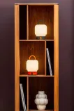 Настольная лампа Kooduu przenosna Loome, стекло, LED, выс. 12 см, красный — фото 4