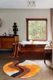 Полотенце банное Hkliving, хлопок, 120 70 см, разноцветный — фото 3