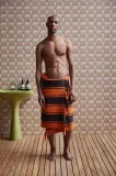 Полотенце банное Hkliving, хлопок, 120 70 см, разноцветный — фото 4