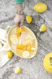 Салатник Byon Lemon, каменная керамика, жёлтый — фото 3