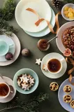 Чашка с блюдцем Lucie Kaas, стекло, 200 мл, бежевый — фото 4