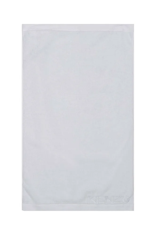 Полотенце для лица Kenzo Iconic White, хлопок, 55 100 см, белый