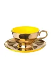 Набор чашек с блюдцами Pols Potten Tea set Legacy, фарфор, 200 мл, разноцветный — фото 4