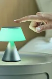 Настольная лампа Lexon Luma M, текстиль, LED, выс. 11 см, синий — фото 6