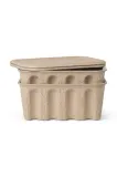 Коробка для хранения Ferm Living Paper Pulp Box 2-pack, плотная бумага, 28 12,5 18 см — фото 1