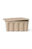 Коробка для хранения Ferm Living Paper Pulp Box 2-pack, плотная бумага, 28 12,5 18 см — фото 2