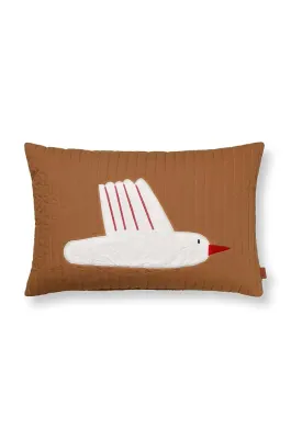 Декоративная наволочка Ferm Living na Bird Quilted, 60 40 см