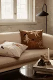 Декоративная подушка Ferm Living poszewka ozdobna Free, хлопок, 50 50 см, бежевый — фото 3
