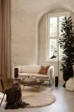 Декоративная подушка Ferm Living poszewka ozdobna Free, хлопок, 50 50 см, бежевый — фото 4