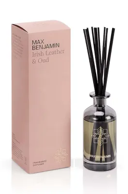 Ароматический диффузор Max Benjamin Irish Leather & Oud, 150 мл