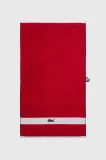 Полотенце для лица Lacoste L Casual Rouge, хлопок, 55 100 см, красный — фото 1