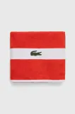 Полотенце для лица Lacoste L Casual Glaieul, хлопок, 56 96 см, красный — фото 2