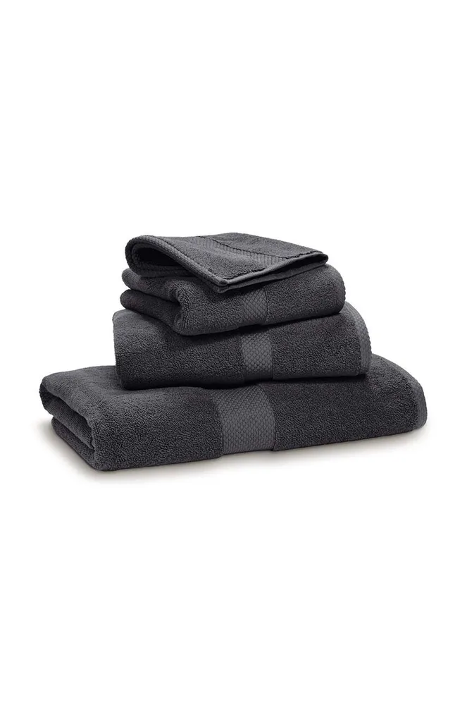 Полотенце для лица Ralph Lauren Avenue Graphite, хлопок, 50 100 см, графитовый