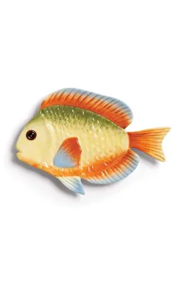 Поднос &K Amsterdam Plate Fish Rainbow, 25,5 17 2 см, разноцветный