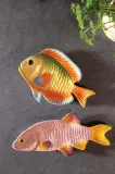 Поднос &K Amsterdam Plate Fish Rainbow, 25,5 17 2 см, разноцветный — фото 2