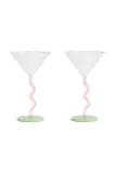 Набор бокалов &K Amsterdam, Coupe Curve Set, 2 шт, 150 мл, стекло, многоцветный — фото 1