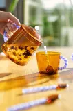 Набор стаканов &K Amsterdam, Duet Amber, 2 шт, 300 мл, стекло, оранжевый — фото 3