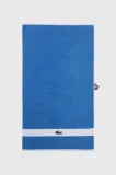 Полотенце банное Lacoste L Casual A rien, хлопок, 55 100 см, синий — фото 1