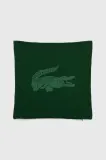 Декоративная наволочка Lacoste L Reflet Vert, хлопок, 45 45 см — фото 1