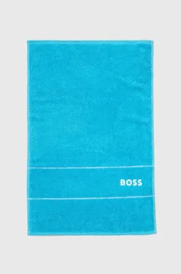 Полотенце для лица Boss Plain River Blue, хлопок, 40 60 см, синий