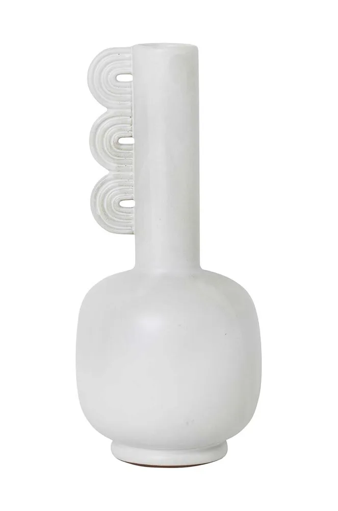 Ваза Ferm Living Muses, керамика, 30 см, белый