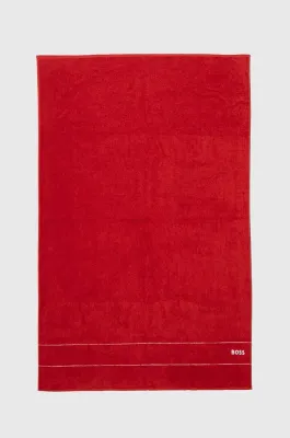 Полотенце банное Boss Plain Red, хлопок, 100 120 см, красный