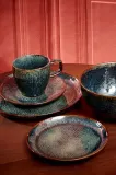 Тарелка обеденная S p Collection Mielo, каменная керамика, 15,5 см, разноцветная — фото 4