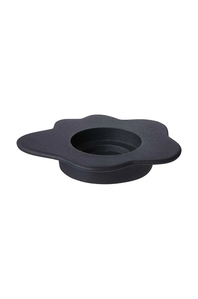 Подсвечник Cozy Living Disree Candle Holder, алюминий, 17 см, чёрный