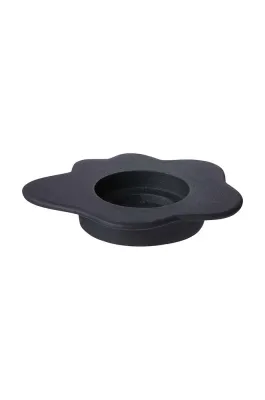 Подсвечник Cozy Living Disree Candle Holder, алюминий, 17 см, чёрный