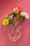 Ваза Seletti Love in Bloom, стекло, 16,5 см — фото 5