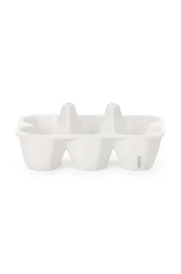 Поднос Seletti jajka Estetico Quotidiano, фарфор, 10 15 6,5 см, белый