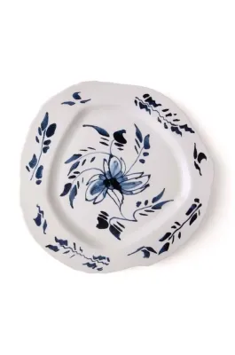 Тарелка обеденная Seletti English Delft, фарфор, 28 см, разноцветная