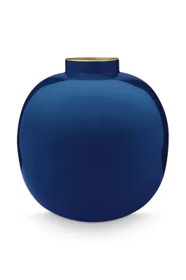 Ваза Pip Studio Blue, металл, 23 см