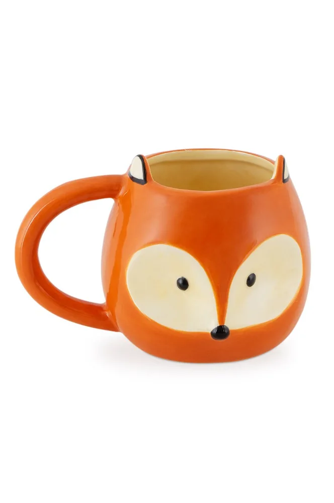 Кружка Balvi Fox, керамика, 482 мл, оранжевый