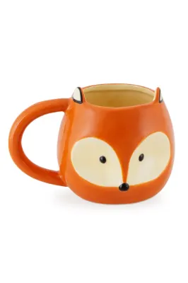 Кружка Balvi Fox, керамика, 482 мл, оранжевый