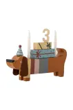 Фигурка декоративная Bloomingville Charlie Birthday Decoration, дерево, 28 см — фото 3