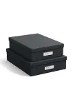 Коробка для хранения Bigso Box of Sweden Rasmus 2-pack, ДВП, 23 32,5 8 см — фото 1