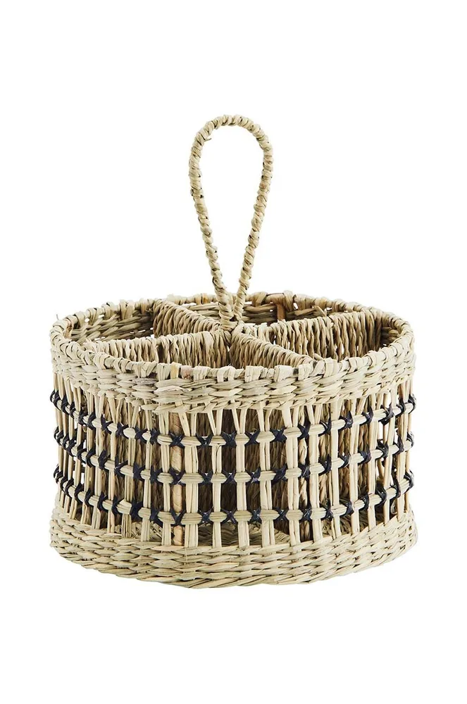 Кухонный держатель Madam Stoltz Seagrass, 24 20 см, бежевый