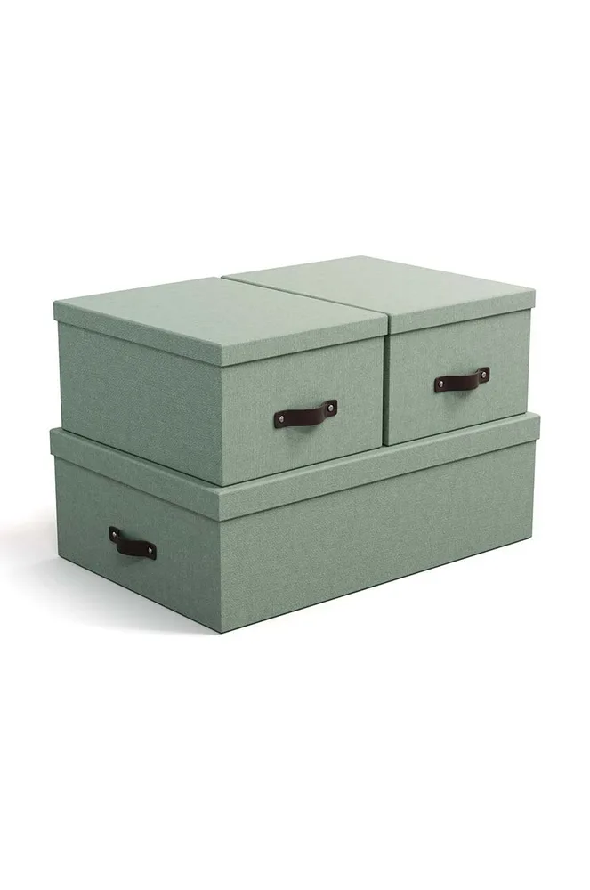 Набор коробок для хранения Bigso Box of Sweden Inge 3-pack, ДВП