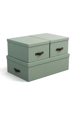 Набор коробок для хранения Bigso Box of Sweden Inge 3-pack, ДВП
