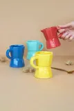 Набор кружек для эспрессо Balvi do espresso Moka, 4 шт, керамика, по 120 мл, разноцветный — фото 4
