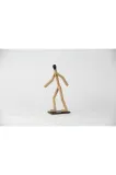 Фигурка декоративная Boyhood Match Stick Man Oak, дерево, 23,5 см — фото 3