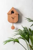Настенные часы Karlsson z kukulka Modern Cuckoo, дерево, 41 см — фото 4