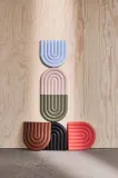 Подставка под горячее OYOY Rainbow, силикон, 15 15 см, разноцветный — фото 3