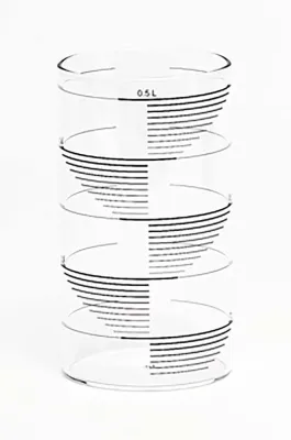 Набор стаканов Tre Product, Rectangle Stripes, 4 шт, 500 мл, боросиликатное стекло