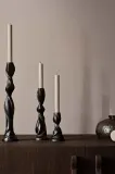Подсвечник Ferm Living Gale, алюминий, 25,5 см, чёрный — фото 4
