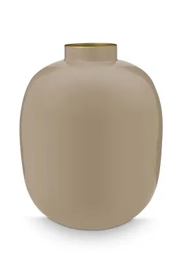 Ваза Pip Studio Khaki, металл, 32 см