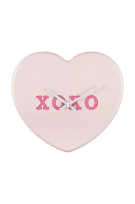 Настенные часы Karlsson Heart Candy, пластик, 27 см