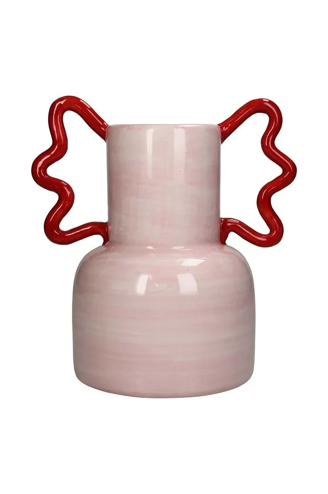 Ваза Inne home & lifestyle, 22 см, розовый